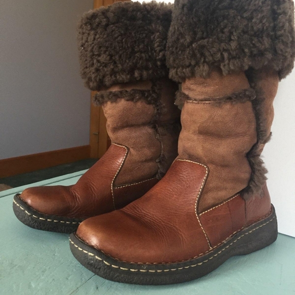 Born Shearling lined suede Winter Boot Size 7 - Picture 3 of 3